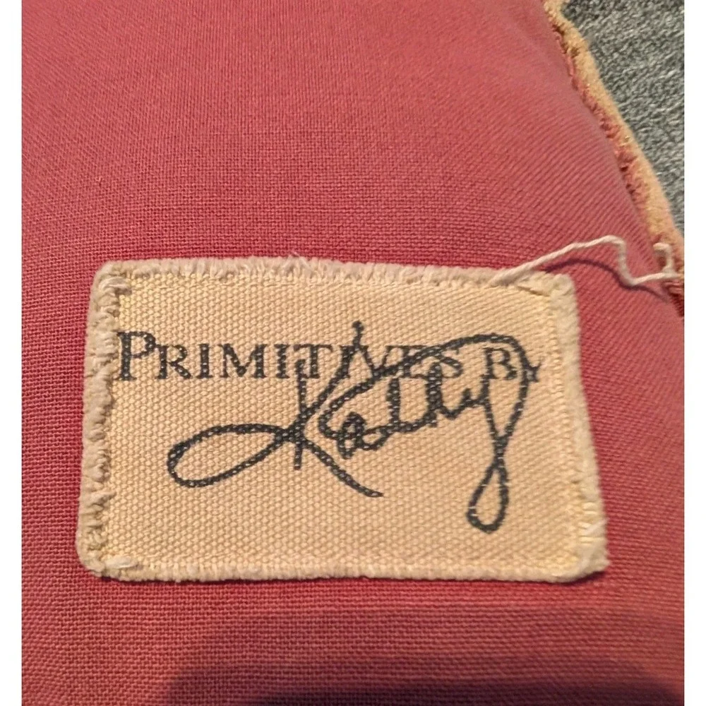 Primitives by Kathy 14x14 Canvas Throw Pillow 